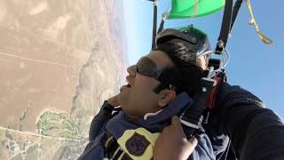 My First skydive --8000 feet high