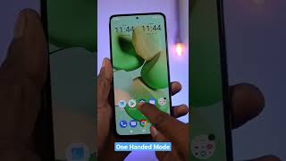 How To Use One Handed Mode In Mobile Phone #shorts #features