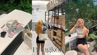 Bangkok vlog cafe hopping ☕ The One Ratchada night market, IKEA, Emquartier, what's in my bag