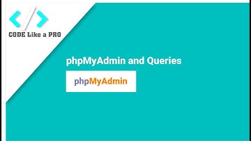 1. phpMyAdmin Database