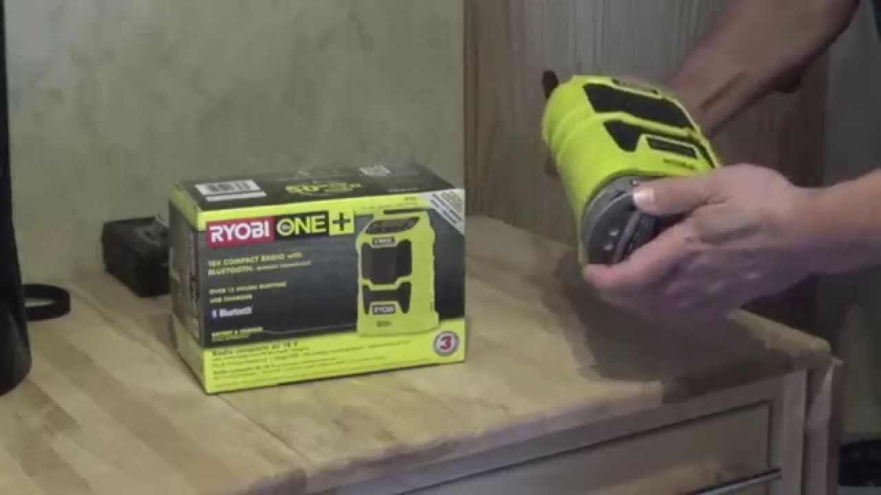 18V ONE+ Compact Radio with Bluetooth Wireless - RYOBI Tools