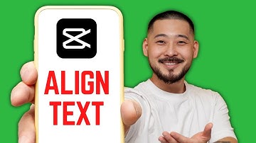 How To ALIGN TEXT in CapCut (QUICK and EASY)