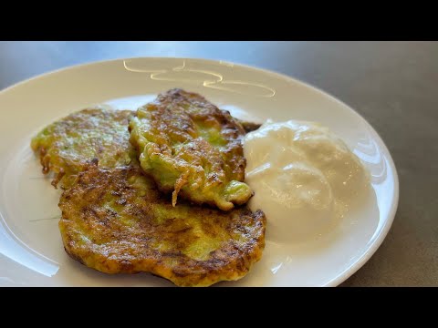Оладьи кабачковые!!!Самое нежное, вкусное и легкое блюдо!!!