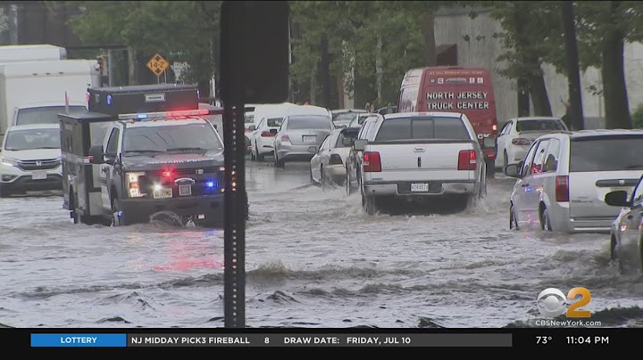 Major Flooding Reported Throughout New Jersey As Tropical Storm Fay Makes Landfall