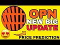 OPN Coin New Big Update 😍 | Opinion Coin News Today | Opn Coin Price Prediction| Opn Token