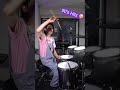 Nirvana - Smells Like Teen Spirit / HAL Drum Cover🔥🥁🔥　#shorts #drums #nirvana
