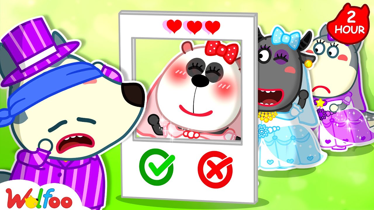 💕 VALENTINE'S DAY Challenge for Mom and Dad 💌 Funny Stories about Wolfoo Family + More Kids Cartoon