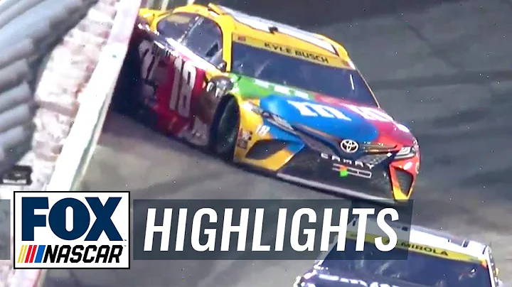 Kyle Busch's night ends early after contact with A...