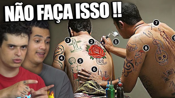 Descubra as 5 tatuagens ligadas ao crime que você nunca deve fazer