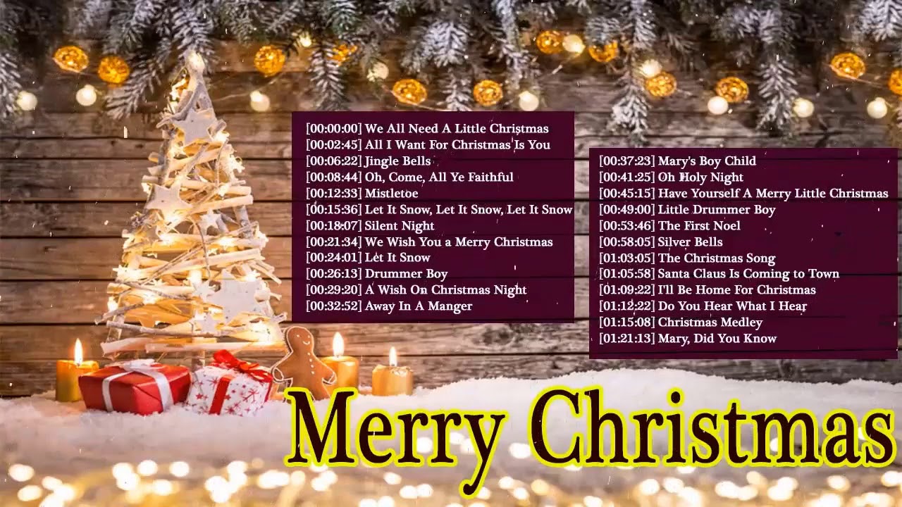 Old Christmas Songs 2021 Medley Top Christmas Carols Songs Playlist