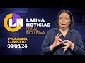 LATINA EN VIVO: SEÑAL INCLUSIVA - JUEVES 9 DE MAYO DE 2024