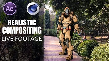 VFX Tutorial Using After Effects and Cinema 4D | Realistic Compositing