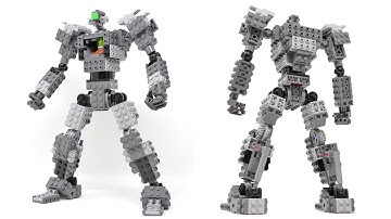 Building a LEGO Mech Frame
