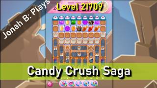 Candy Crush Saga Level 21709 - YouTube