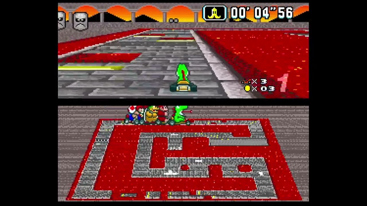 Flower Cup 150cc - Super Mario Kart