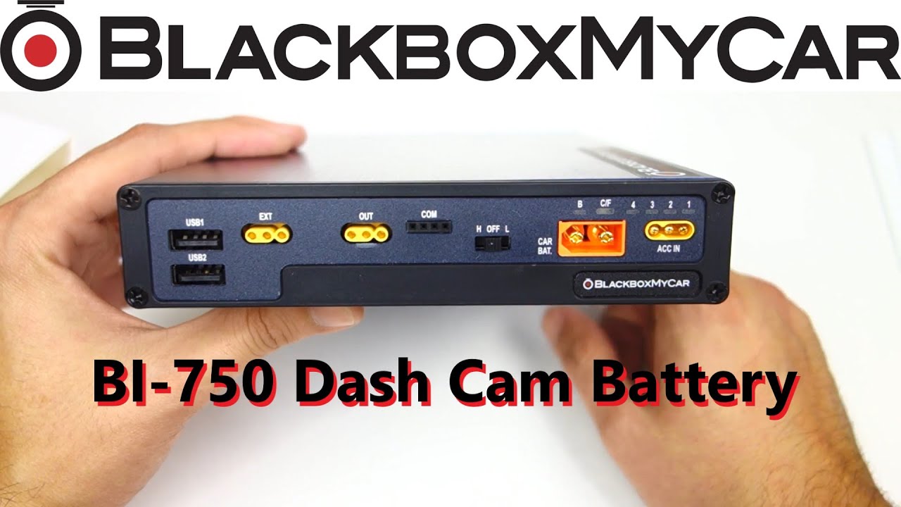 BlackboxMyCar BI-750 Dash Cam Battery Review 