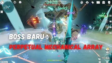 Perpetual Mechanical Array Boss Fight | Genshin Impact