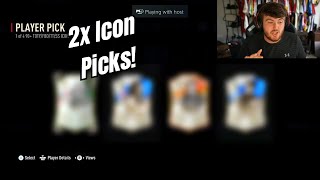 ItsHaber Opens 2x 1 of 4 90+ Icon Player Picks!