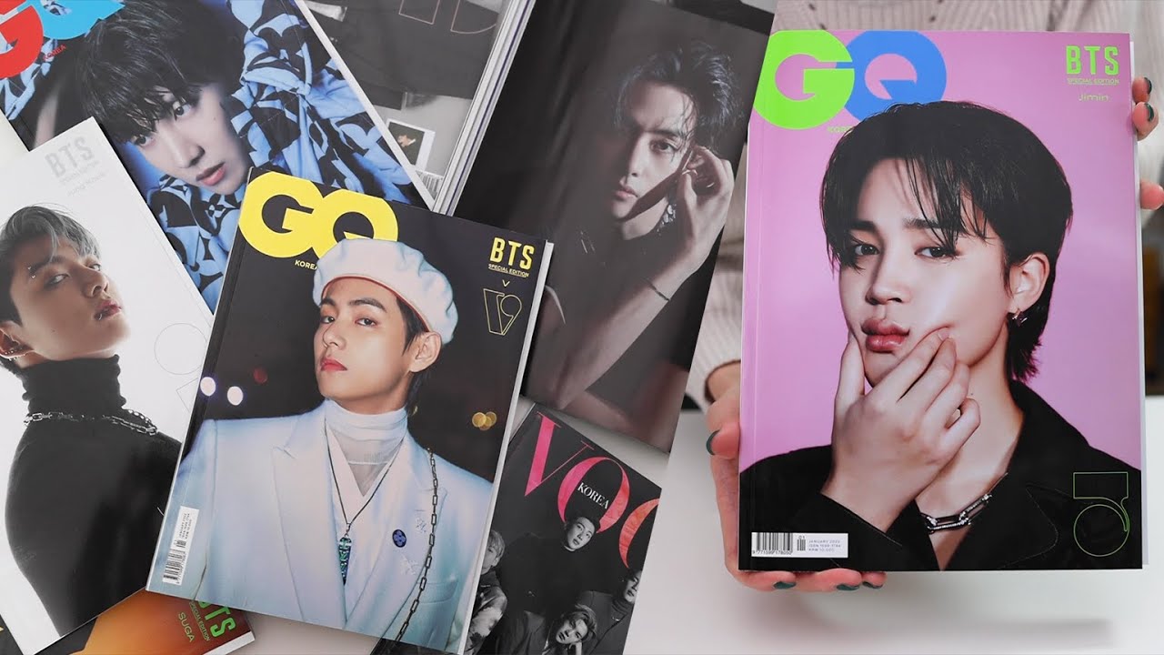 Bts Vogue, Gq Magazine Set Review! They Are Like Art.. 🖼😳 - Youtube