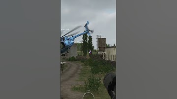 First time? - #armareforger #armareforgerclip #funnygaming #badpilot #helicoptercrash #flyingfail