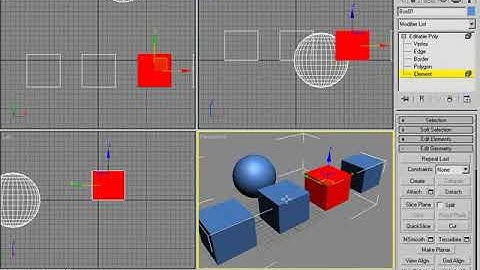 3D Buzz - 3Ds Max - Legacy Video Training: 03. Polygonal Modeling Tools - 05. Edit Geometry Rollout