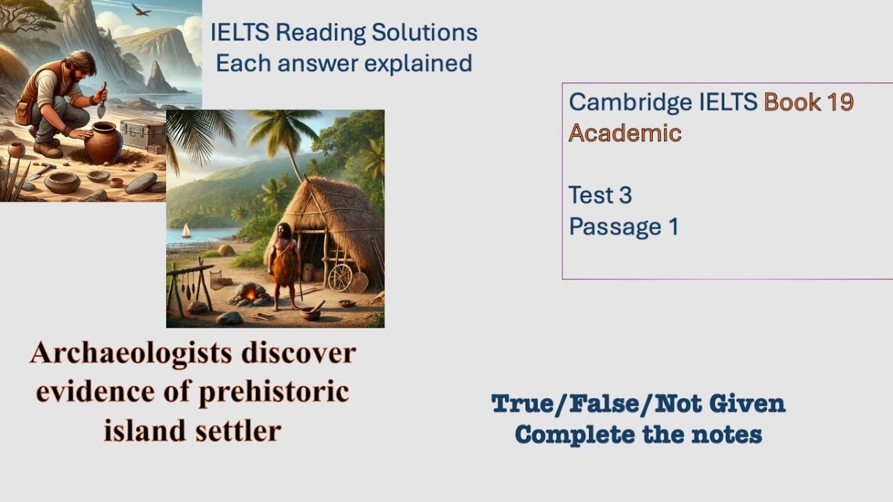 Cambridge IELTS 19 Reading Test 3 Passage 1 | Step-by-Step Answers ...