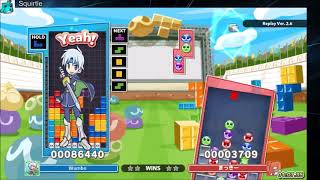 Puyo Puyo Tetris 2 - Slight Disadvantage? High Level Tetris vs Puyo