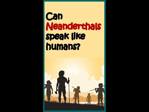 Video: Apakah Neanderthal memiliki tulang hyoid?