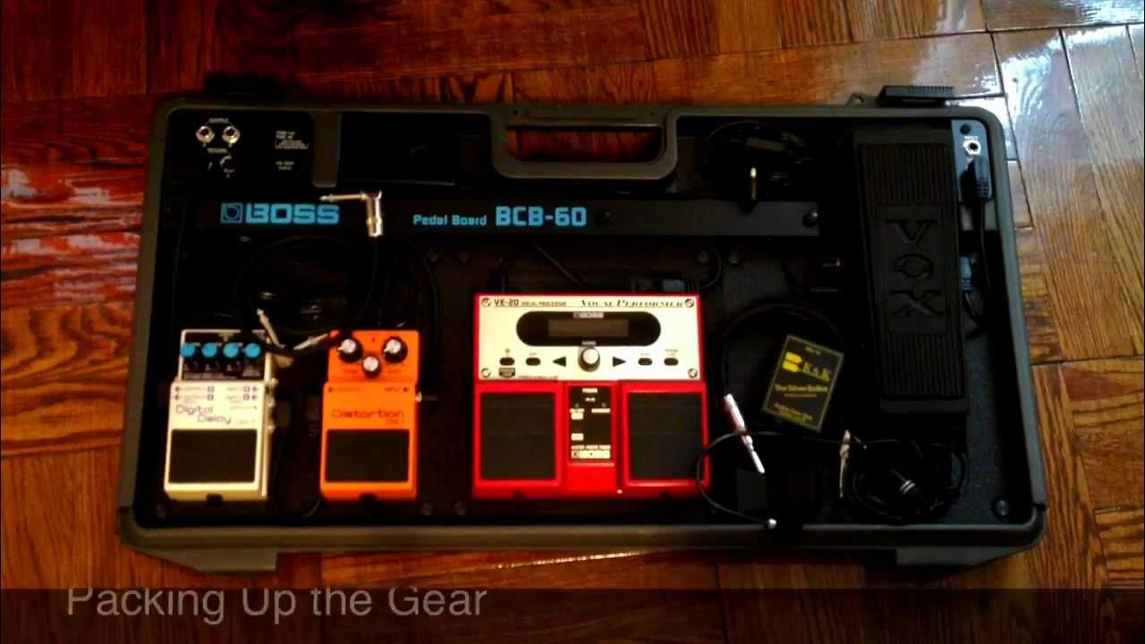 Pedalboard and Setup Flute and Effects Pedals YouTube