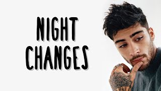 One Direction - Night Changes (Lyrics)