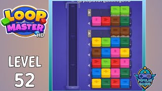Loop Master: Color Jam Sort Level 52: Gameplay Solution