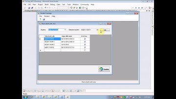 Windows form c# P6 - DataGridView