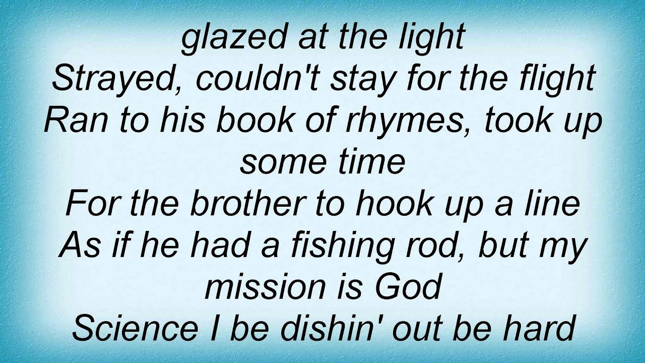 Killah Priest It's Over Lyrics YouTube