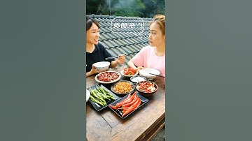 Thumbnail of (Spicy Food Eating) - Rice with 5 kind of Chillies - Spicy mukbang ASMR #Shorts