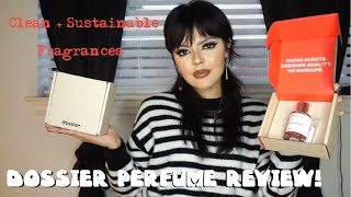 Testing out sustainable perfumes! | Dossier Perfume Review