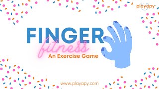 FINGER FITNESS | Hand Therapy Exercise Game | Handwriting Warm-Ups & Teletherapy Finger Exercise