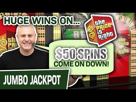 💣 HUGE WINS on The Price Is Right Slots 💰 $50 Spins, COME ON DOWN!!!