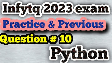 INFYTQ 2023 PREPARATION | INFYTQ PREVIOUS QUESTIONS | INFYTQ 2023 EXAM | INFYTQ PRACTICE CODES