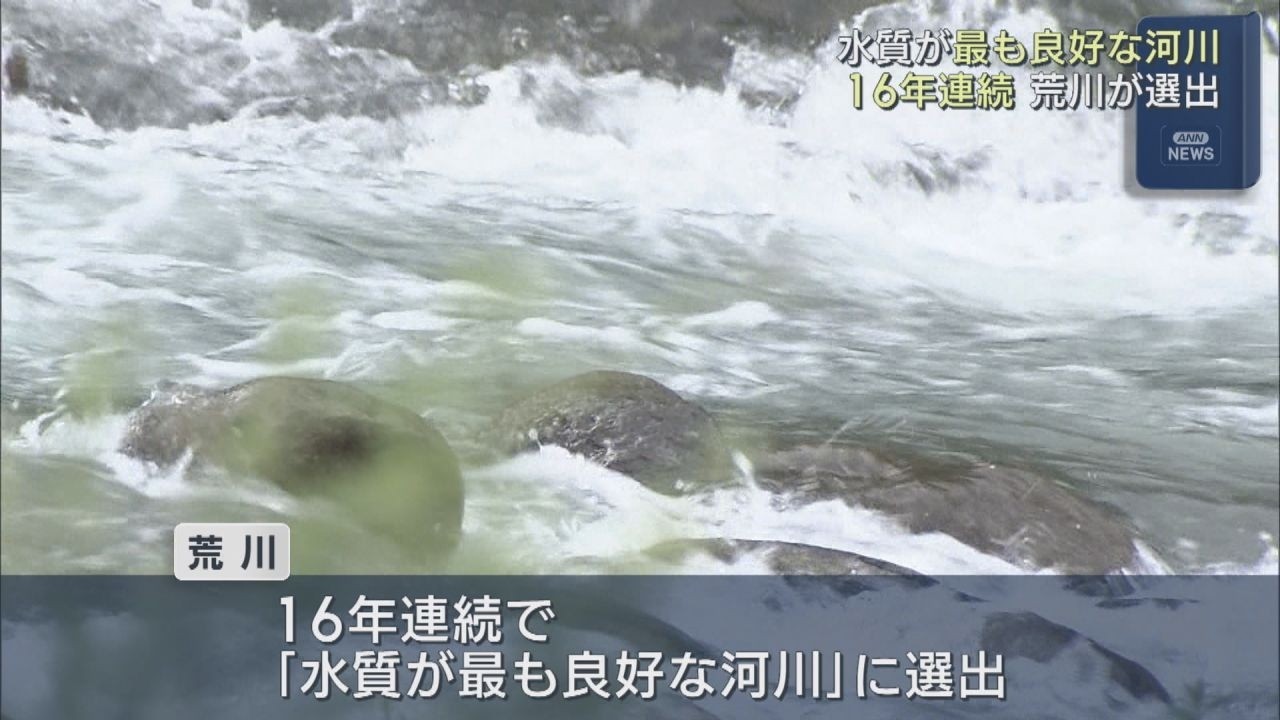 水質 が 最も 良好 な 河川