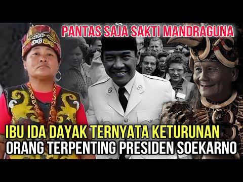 BIKIN MERINDING - Ibu Ida Dayak Ternyata Keturunan Orang Terpenting Presiden Soekarno