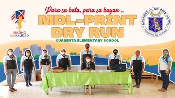 Cuarenta Elementarty School San jose District| LDM- Modular Distance Learning- Print Dry run