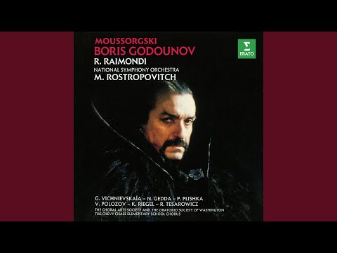 Boris Godunov, Prologue: Coronation Scene. "Da zdravstvuet tsar Boris Fedorovich!" (Shuisky,...
