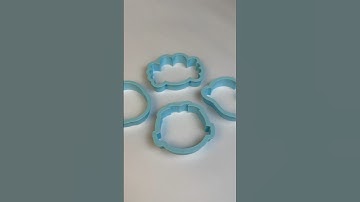 Custom Halloween Cookie Cutters #3dprinting #halloween #satisfying #cookiecutters