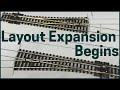 Layout Progress | N Scale Expansion Begins | Switches, Turnouts and a Peninsula