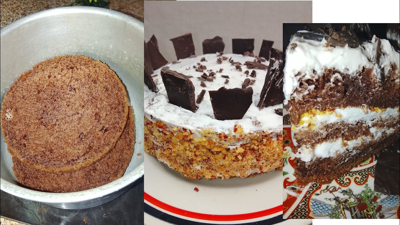  الجنواز غير فالطنجرة (كوكوط)بدون فرن الكريمة بدون ضراب  ولا حليب كيكة اقتصادية بمعنى الكلمة 👌👌🌹❤️