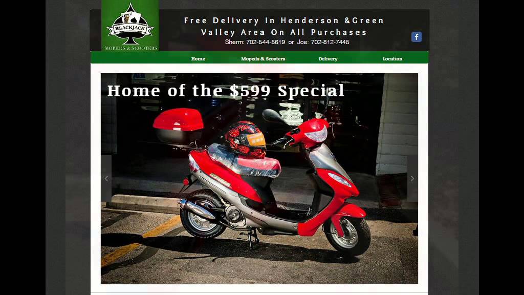 Affordable Moped Scooters Las vegas YouTube