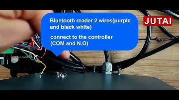 JUTAI bluetooth reader solution for gate automatic system