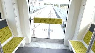 Métro Rennes ligne B | Demi-tour au terminus Cesson-Viasilva