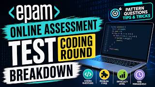 Full EPAM Online Assessment Test — Coding Round Breakdown Update