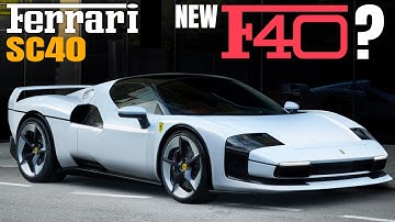 Ferrari SC40 One-Off Revealed: The 296 GTB Reimagined As F40 for One Client